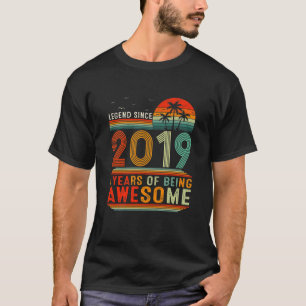Camiseta Los Niños Legend Desde 2019 3 Años De Ser Alarmant