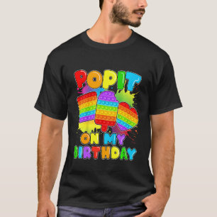 Camiseta Los Niños Lo Empujan En Mi Empuje De Fidget De Cum