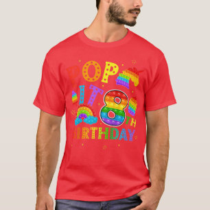 Camiseta Los niños lo hacen fiesta de 8 años de edad para