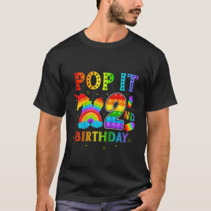 Camiseta Los Niños Lo Pop Segundo Cumpleaños 2 Años Fiesta