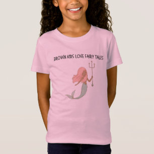 Camiseta Los niños marrones adoran a los niños de cuentos d