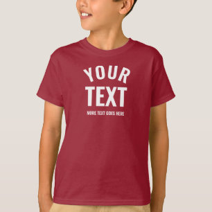 Camiseta Los niños más modernos y elegantes plantilla de co