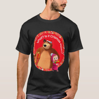 Camiseta Los niños Masha y la navidad de los moras
