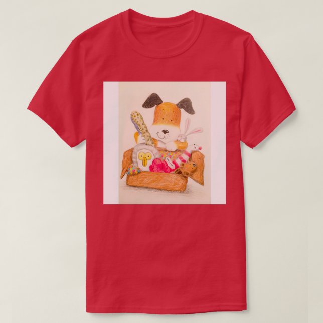 Camiseta Los niños matan al perro (Diseño del anverso)