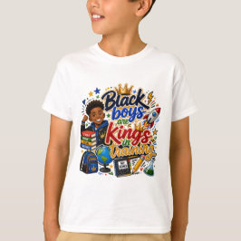 Camiseta Los niños negros son reyes en formación