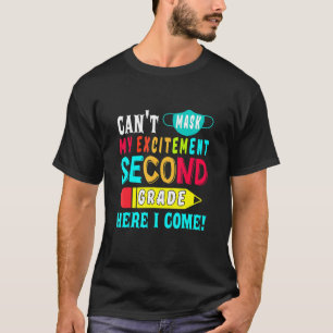 Camiseta Los niños no pueden ocultar mi emoción de segundo 