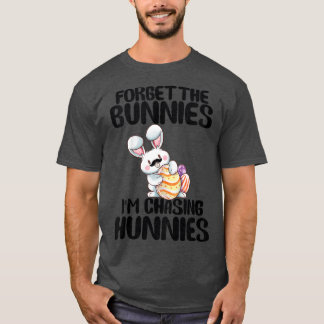 Camiseta Los Niños Olvidan Los Bunnies Que Estoy Persiguien