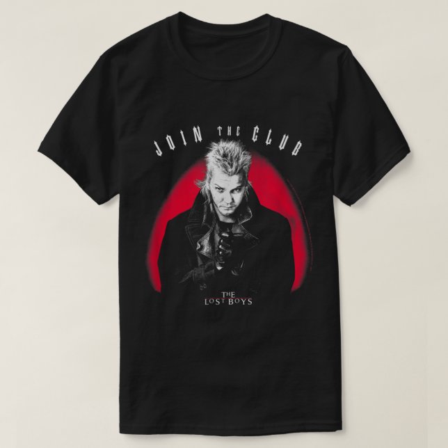 Camiseta Los niños perdidos David se unen al club (Diseño del anverso)
