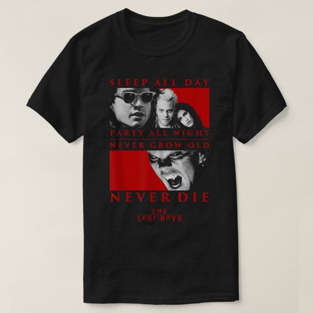 Camiseta Los niños perdidos nunca mueren (Diseño del anverso)