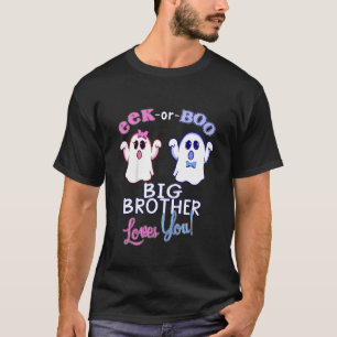 Camiseta Los Niños Pink O Blue Big Sister Te Aman Halloween