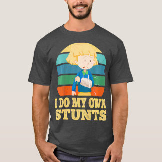 Camiseta Los Niños Que Hago Mis Propias Tiras Lesiones De B
