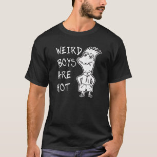 Camiseta Los Niños Raros Son Palabras De Actitud Caliente