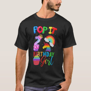 Camiseta Los niños se vuelven Chicas de cumpleaños de 2 año