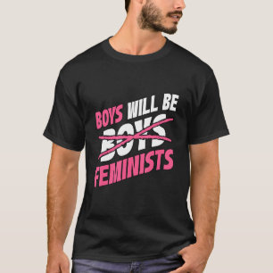 Camiseta Los niños serán feministas Derechos Feminismo Soci