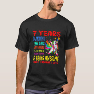 Camiseta Los Niños Siete Años De Ser Sorprendentes Siete Ni