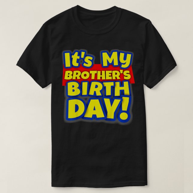 Camiseta Los niños son el regalo de la fiesta de cumpleaños (Diseño del anverso)