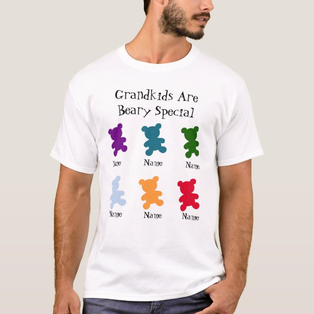 CAMISETA LOS NIÑOS SON ESPECIALES DE OSO (Anverso)