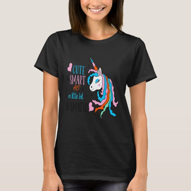 Camiseta Los niños son inteligentes y un poco dramáticos (Anverso)