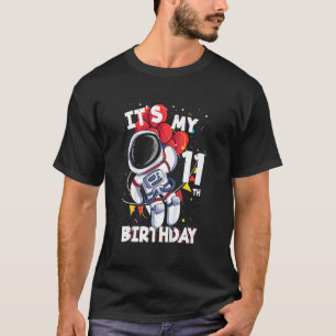 Camiseta Los niños son mi astronauta de 11 años