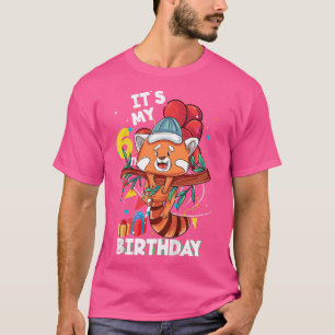 Camiseta Los niños son mi cumpleaños número 6, bebé rojo pa
