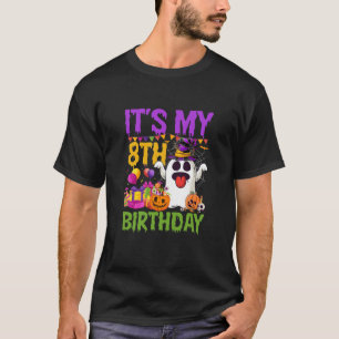 Camiseta Los niños son mi fantasma de 8 años cumpleaños, cu