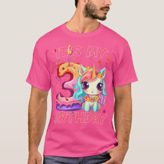 Camiseta Los Niños Son Mis Ropas De Unicornio De Tercer Cum