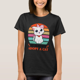 Camiseta Los Niños Son Sobrevalorados Adopta Un Gato Gato