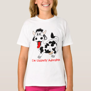 Camiseta Los niños, soy Udderly adorable