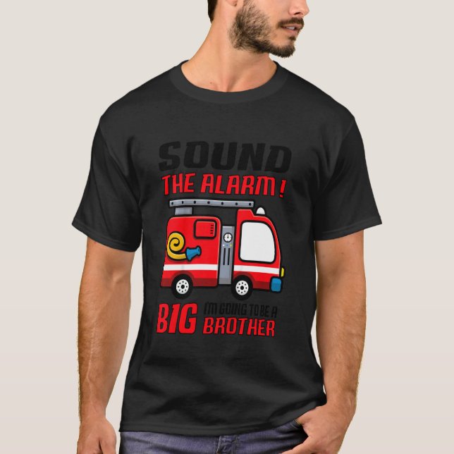 Camiseta Los niños suenan la alarma que voy a ser un gran b (Anverso)