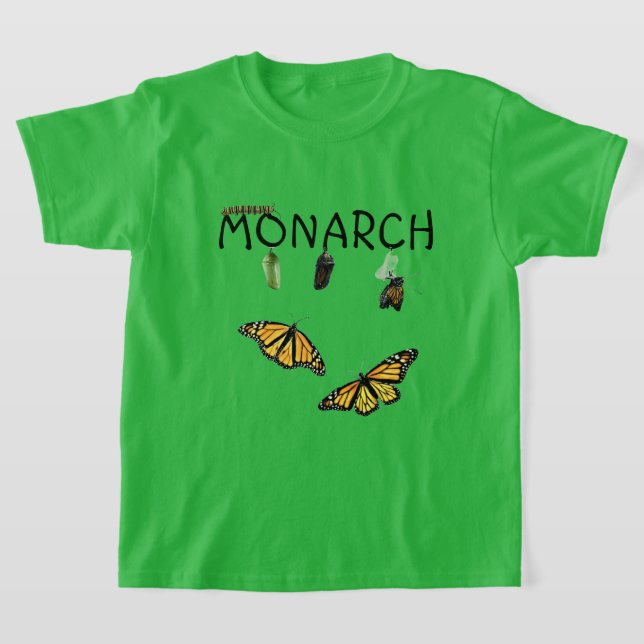 Camiseta Los Niños Tee Monarch Life Cycle. (Distribución)