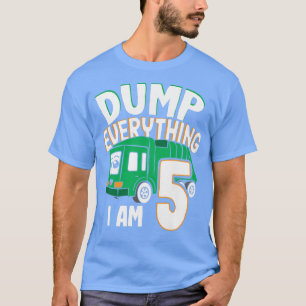 Camiseta Los niños vacian todo Im 5 - Boy 5th Birthday Tras