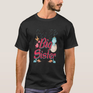Camiseta Los niños van a ser grandes hermanos dinosaurios 2