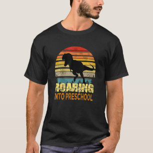 Camiseta Los niños vuelven a los dinosaurios preescolares d
