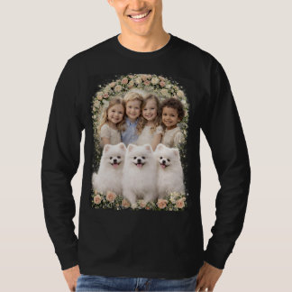 Camiseta los niños y los perros son amigos para siempre