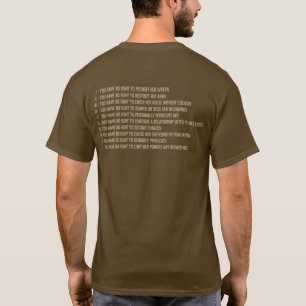 Camiseta Los novios no tienen derechas