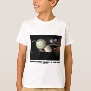 Camiseta Los nuestros planetas de la Sistema Solar en
