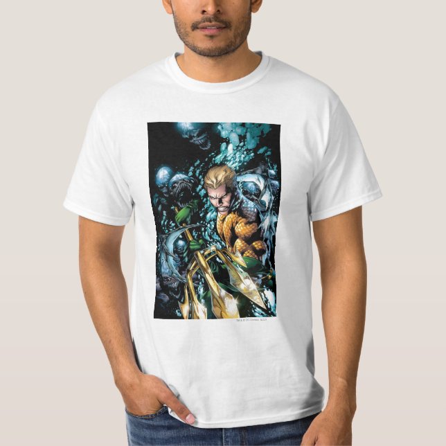 Camiseta Los nuevos 52 - Aquaman #1 (Anverso)