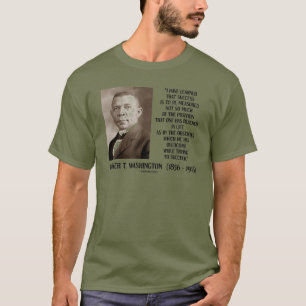 Camiseta Los obstáculos del Booker T. Washington superados