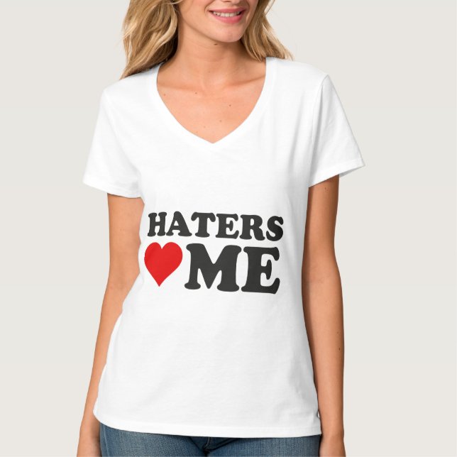 Camiseta Los odiadores me aman (Anverso)
