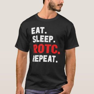Camiseta Los Oficiales De Reserva Comen El Sueño Rotc Repet