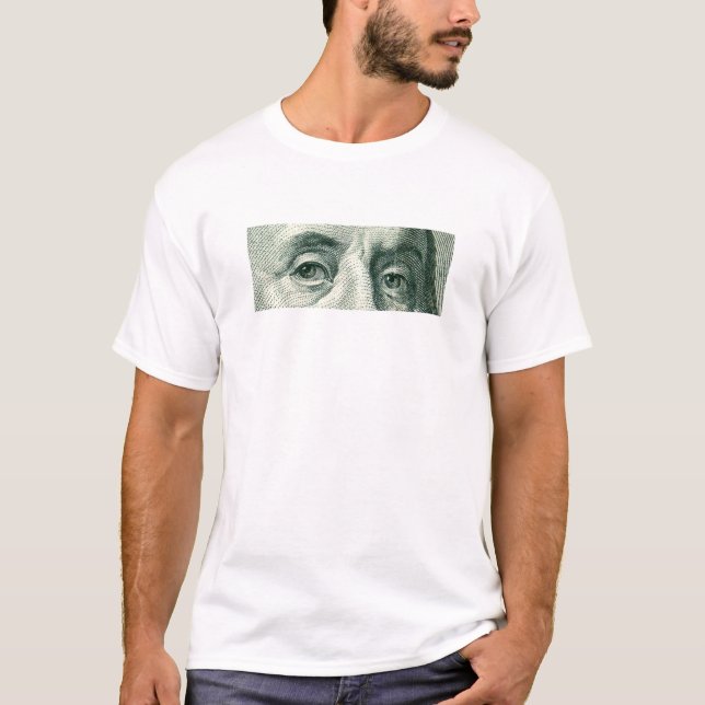 Camiseta Los ojos de Ben Franklin (Anverso)