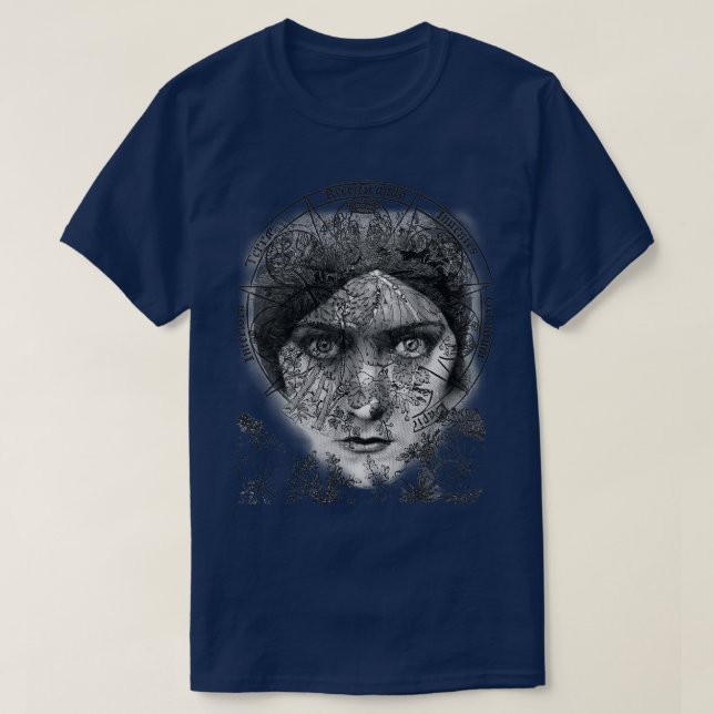 Camiseta Los ojos de la alquimia (Diseño del anverso)