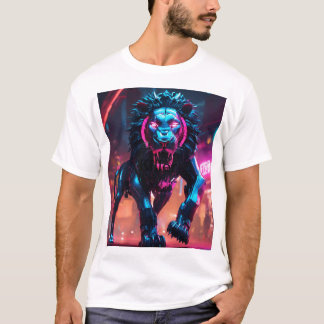 Camiseta Los ojos de los hombres de la rabia de los leones