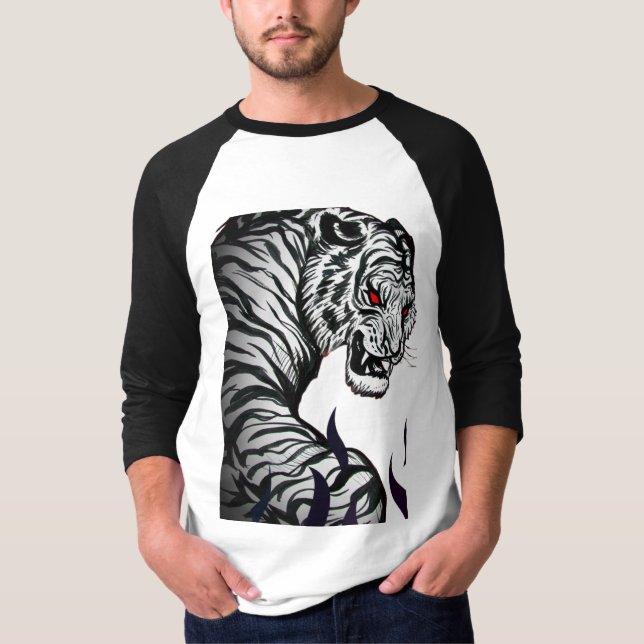 Camiseta Los ojos de T-Shirt Tiger (Anverso)