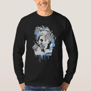 Camiseta Los ojos gráficos sostienen mi propio partido 4 az