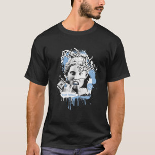 Camiseta Los ojos gráficos sostienen mi propio partido 4 az