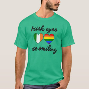 CAMISETA LOS OJOS IRLANDESES ESTÁN SONRIENDO