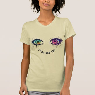 Camiseta Los ojos que puedo ver que diseñas