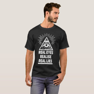 Camiseta Los ojos reales realizan la conspiración real
