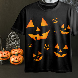 Camiseta Los ojos y la sonrisa de Jack-O-Lantern o Jack O’L